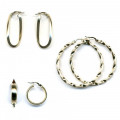 Circle earrings